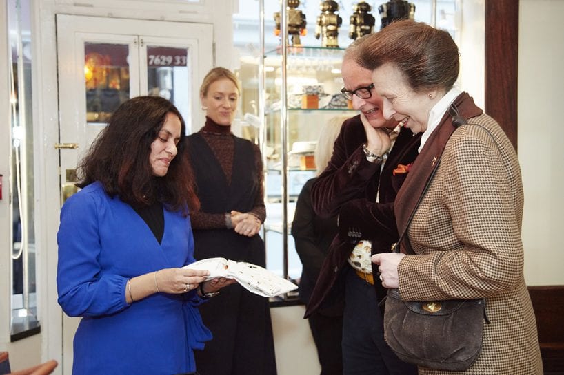 HRH at Simon Carter