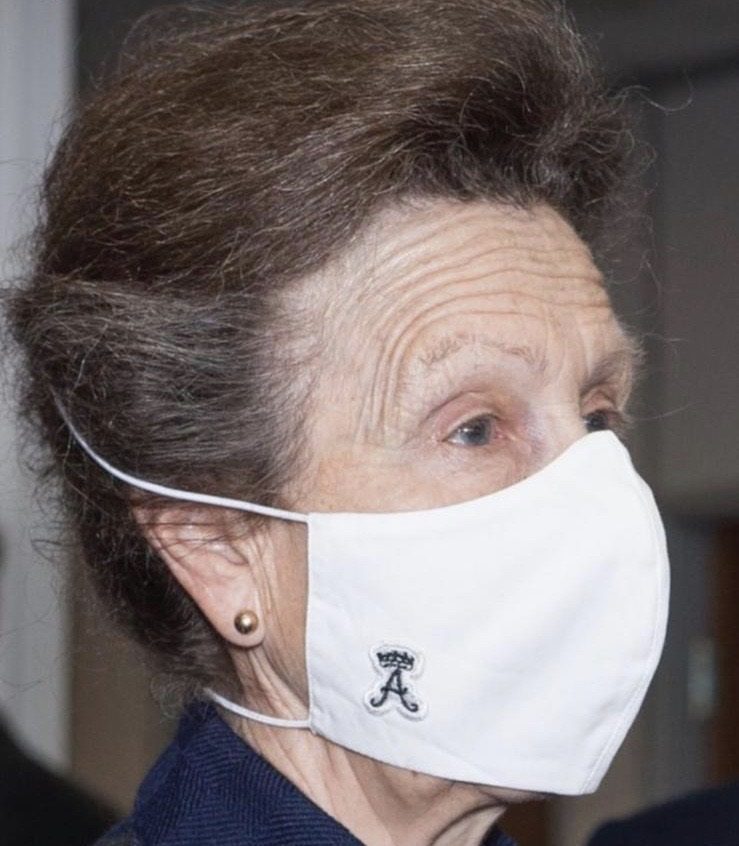 HRH THE PRINCESS ROYAL FACE MASK