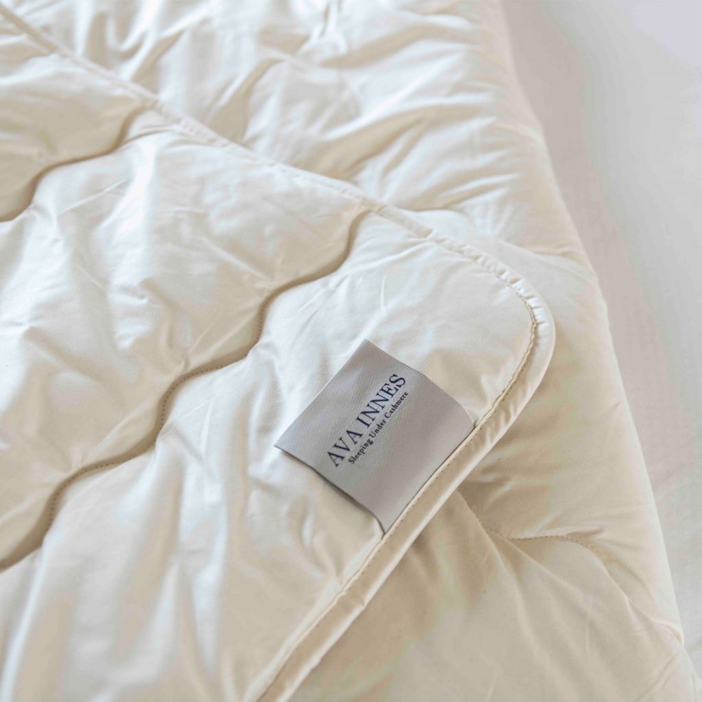 Ava Innes cashmere duvet