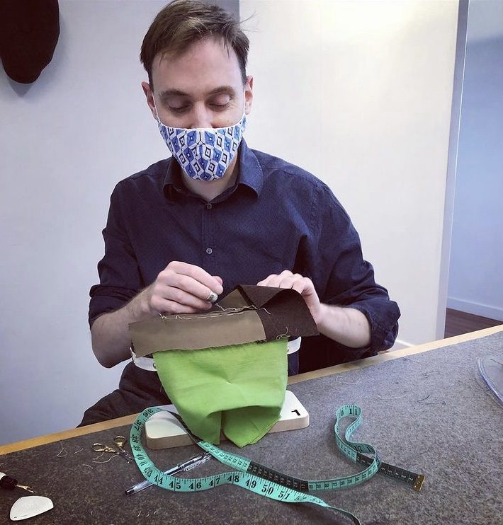 Andy Thorpe at the Tailoring Academy