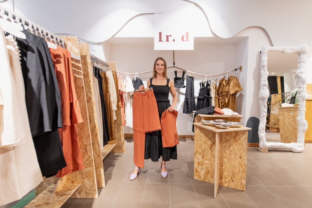 LR.D at the Regent Street pop-up