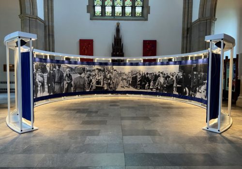 Platinum Jubilee Lancashire Tapestery in Blackburn Cathedral