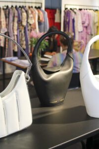 black and white handbags