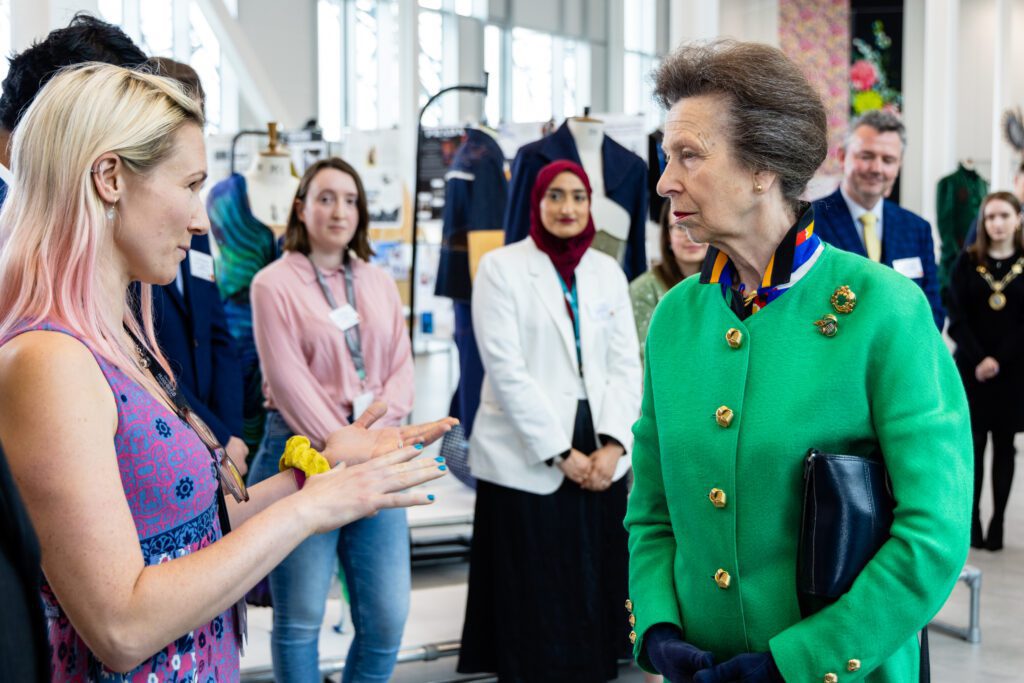 HRH The Princess Royal address Textile Institute World Conference