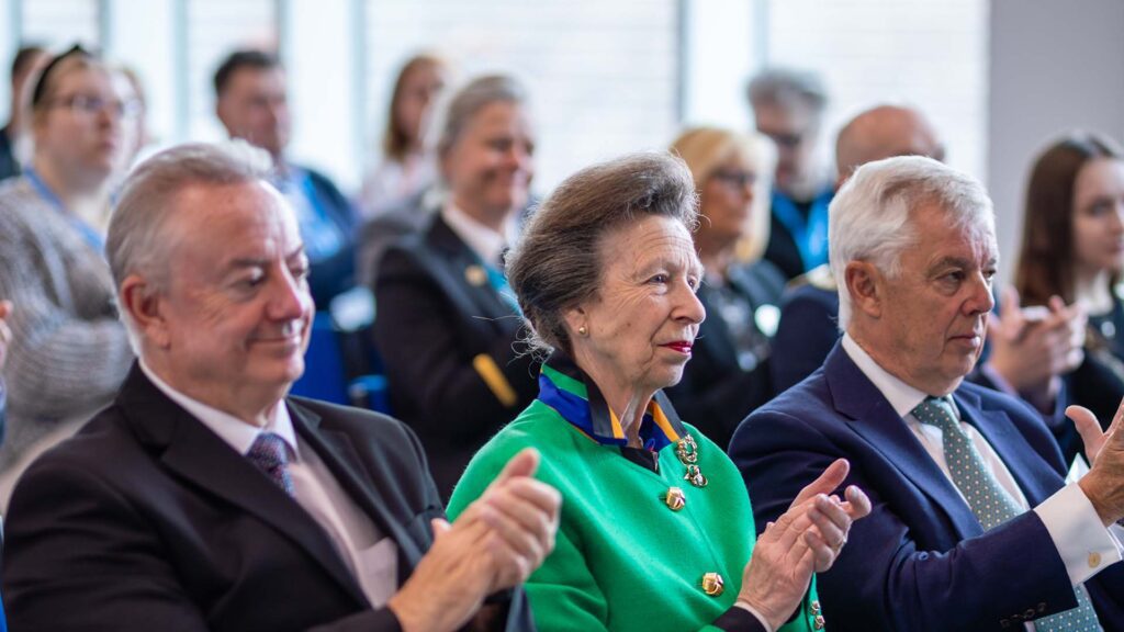 HRH The Princess Royal address Textile Institute World Conference