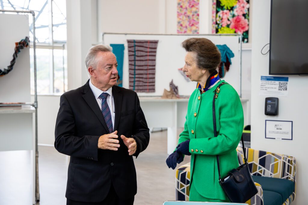 HRH The Princess Royal address Textile Institute World Conference