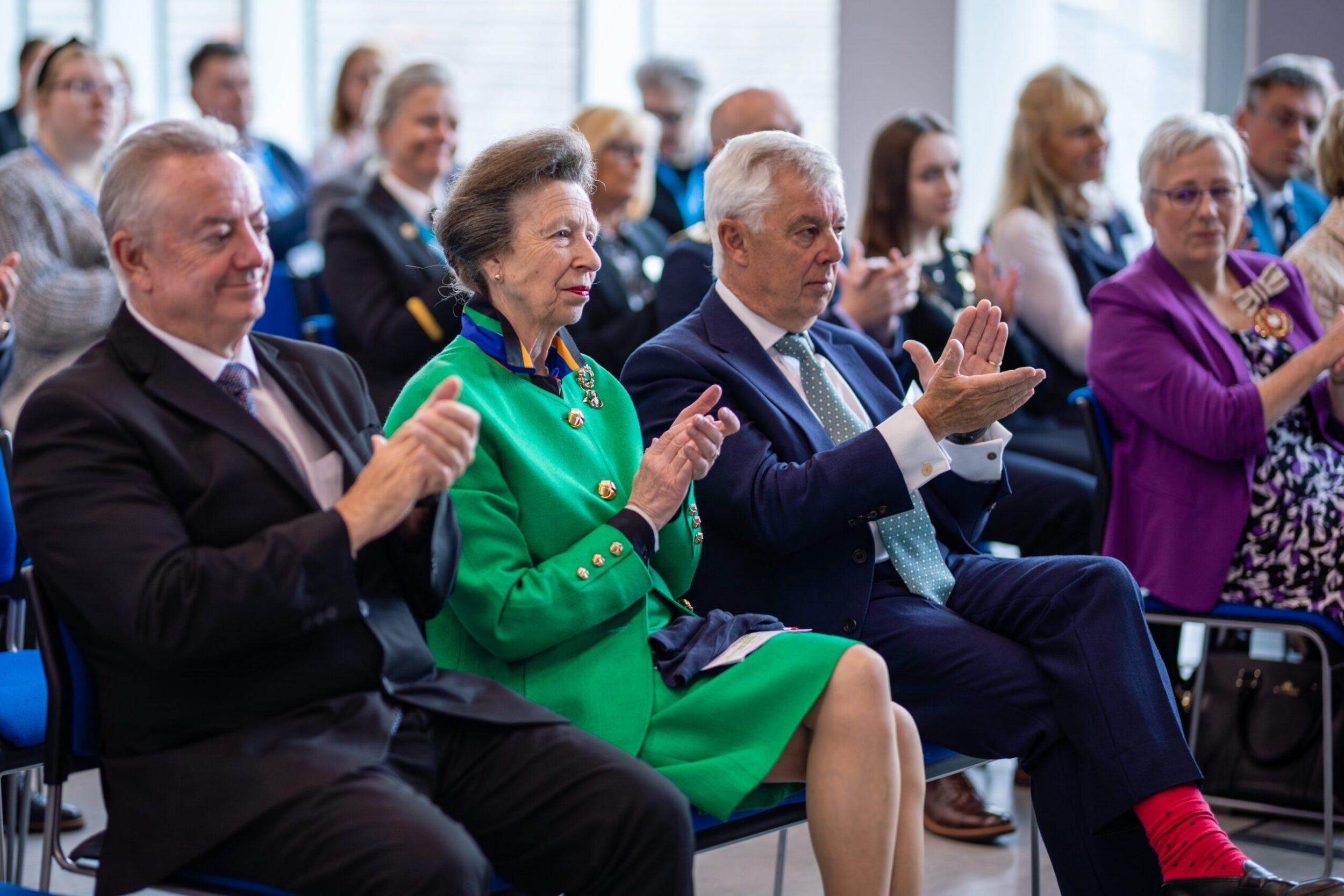 HRH The Princess Royal address Textile Institute World Conference