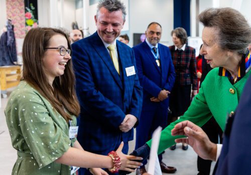 HRH The Princess Royal address Textile Institute World Conference