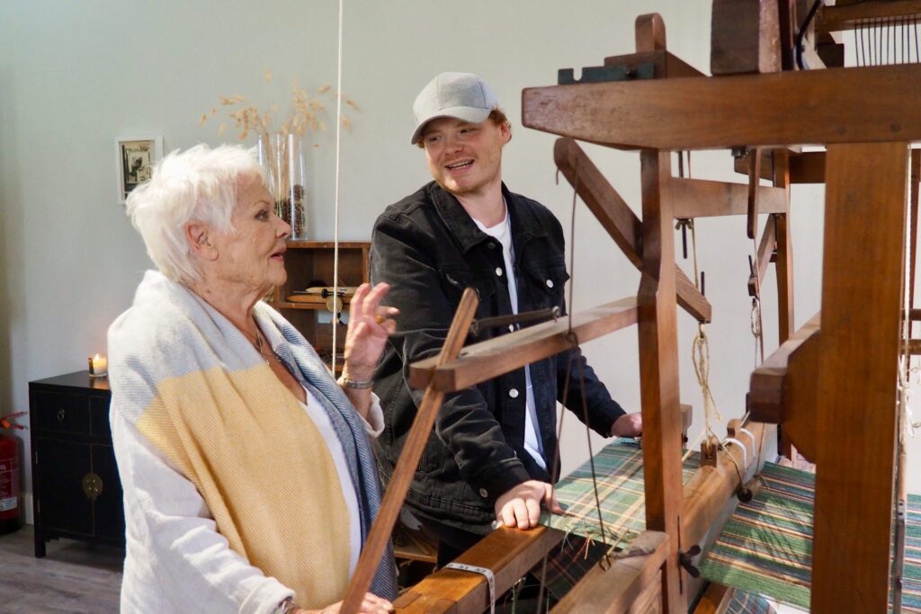 Dame Judi Dench at Araminta Campbell