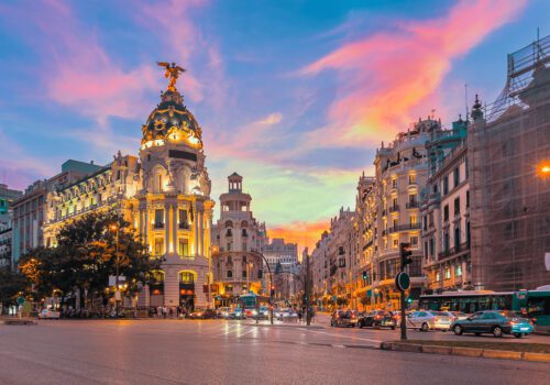 Spain Madrid Adobe stock helping UKFT members export to Spain
