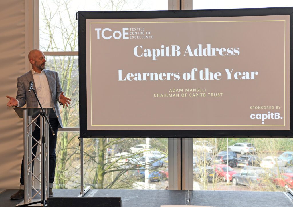 textile centre of excellence capitb awards charity textiles