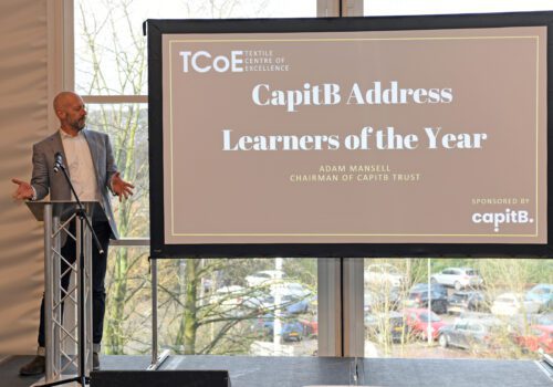 textile centre of excellence capitb awards charity textiles