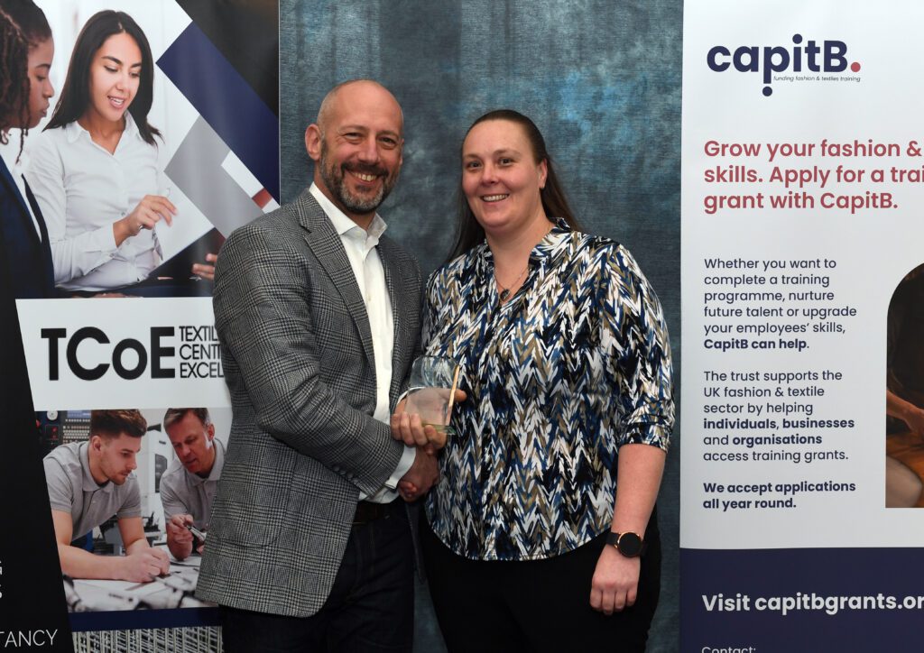 textile centre of excellence capitb awards charity textiles