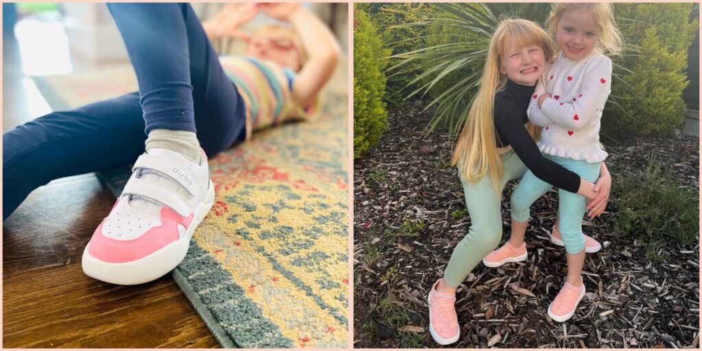 Dubs member spotlight. Kids footwear. Sustainable shoes for kids.