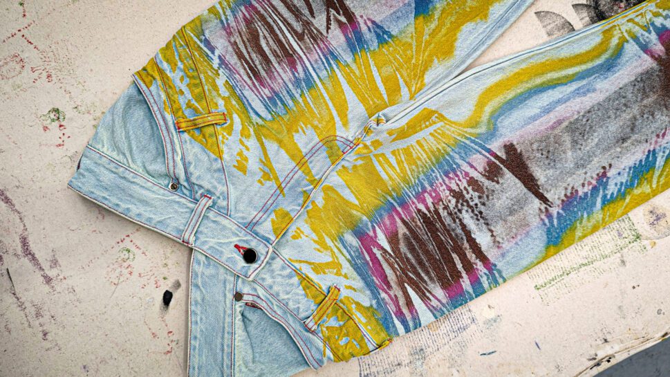 Orto Print Studio jeans