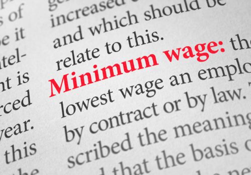 Minimum wage