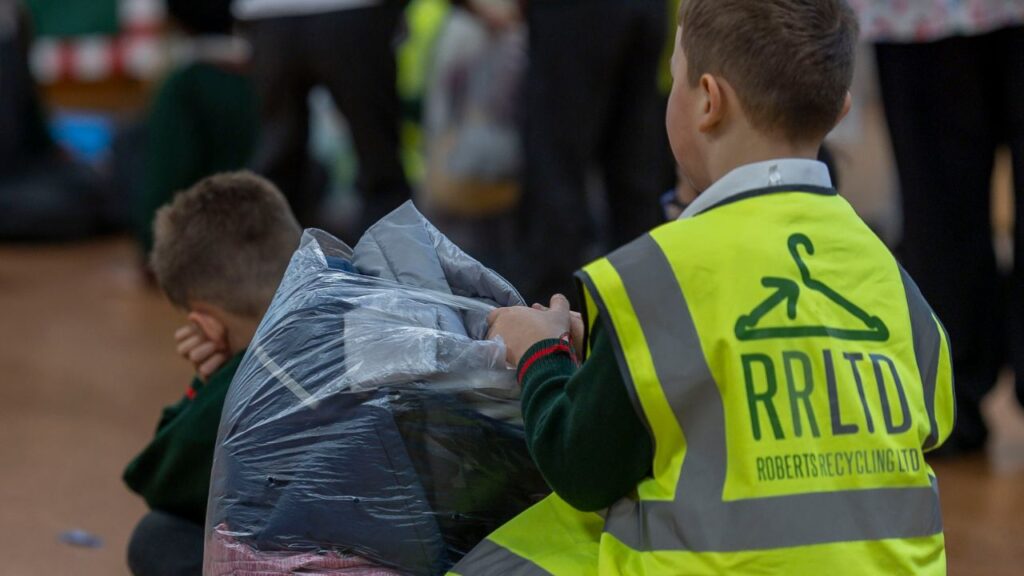 Roberts Recycling textile waste management innovation