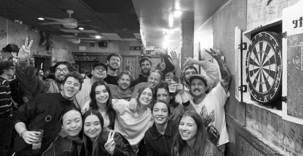 people posing for a picture