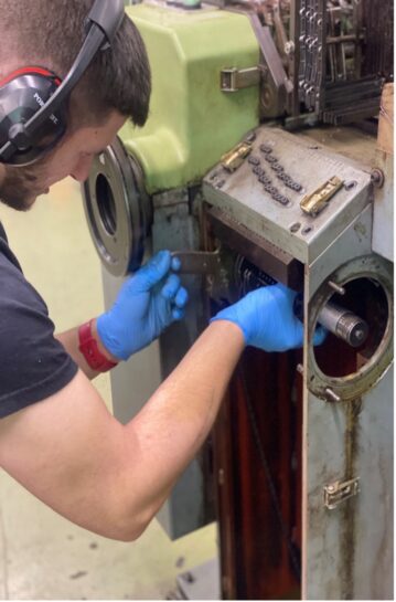 Matthew Robinson, Weaving Technician