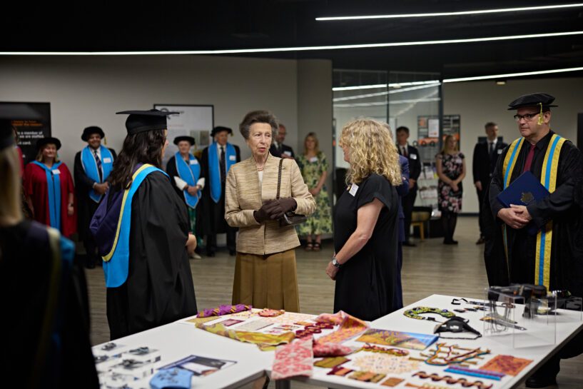 HRH Honorary Doctorate University of Huddersfield